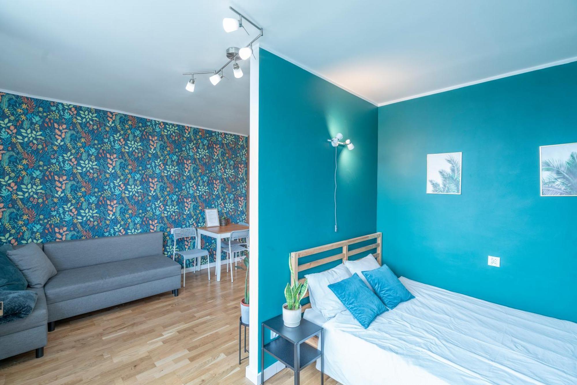 Green Studio In The City Center Of Breslau Exterior foto